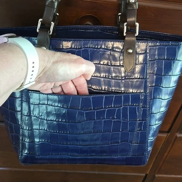 Dooney & Bourke Exotic Leather Purse - Picture 5 of 13